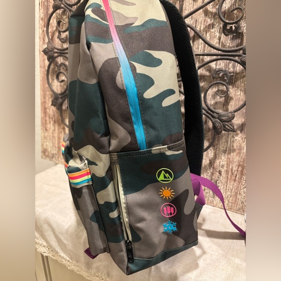 New Balance Cross Country 2018 Limited Foot Locker Camo Padded Backpack nwot - Picture 9 of 13